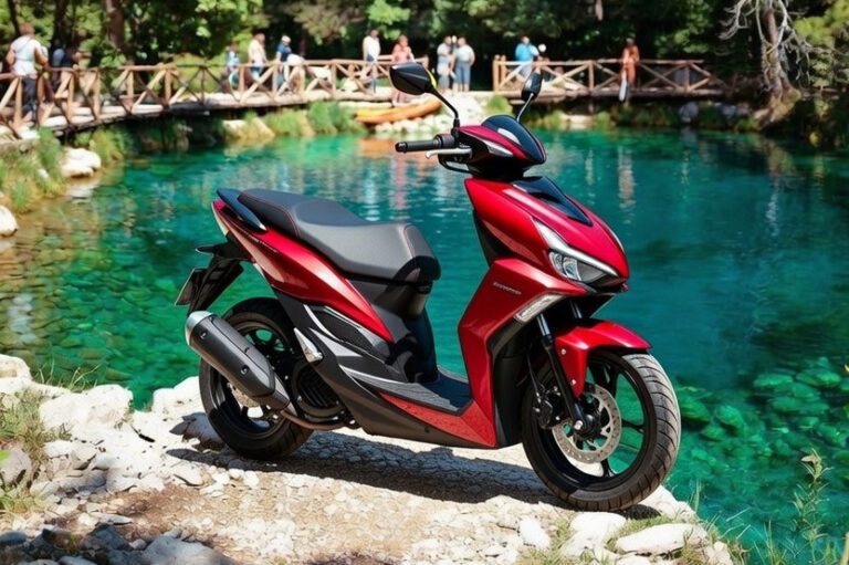 Upptäck Saranda på två hjul, Hyr moped